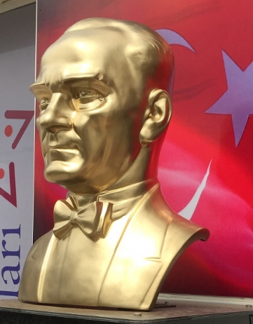 Atatürk Büstü okullar için en ucuz Atatürk Büstleri  70 cm Yeni Model
