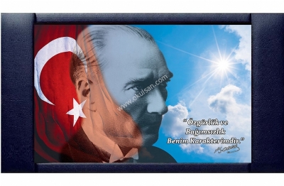 Makam Arkas Atatrk Tablosu 110x200 cm