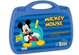 Mickey Mouse Boyama Seti (43 Para) eitleri