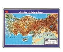 Trkiye Fiziki Haritasi 70x100  eitleri