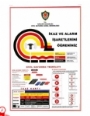 kaz ve Alarm aretleri Panosu, 50x70 cm Modelleri