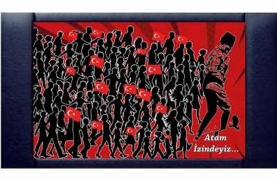 Atatrk Makam Arkas Tablolar 85x140 cm