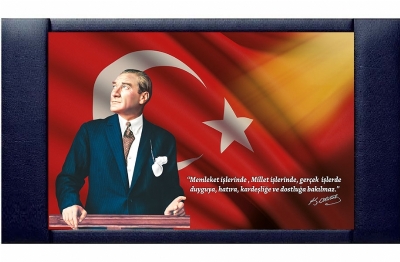 Resmi Makam Odası Atatürk Resimleri 70x110 cm