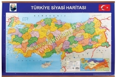 Türkiye iller haritası çıtalı 70x100 cm İmalat ve fiyatları