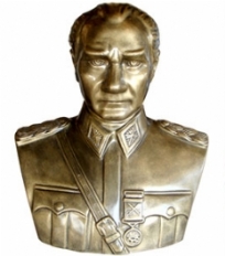80 cm Fiberglass Maraşal Atatürk Büstü Çeşitleri
