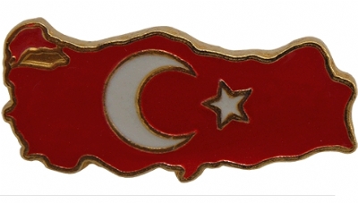 Trkiyeli Bayrakl Rozet modelleri