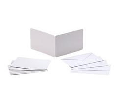 Beyaz hediye kart eitleri