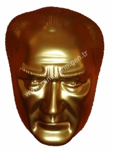 Atatrk mask 28 cm kk boy fiyat sar atatrk potresi