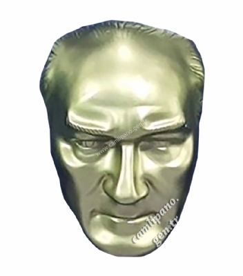 Atatrk Mask Atatrk Masklar l 28 cm polyester