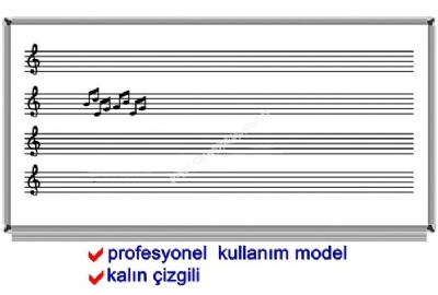 Profesyonel Model Dizekli Yazı Tahtası Fiyatları 120x200 cm