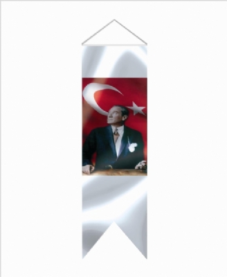 Atatürk flaması Konferans salonları için Modelleri