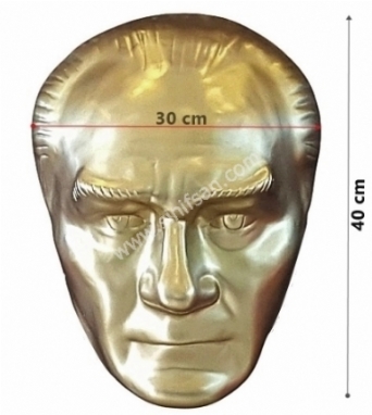Atatürk köşeleri için Atatürk Maskı Fiyatı ve Örnekleri 40 cm