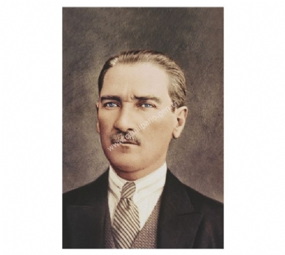 Büyük Boy Atatürk Posteri İmalatı ve Satışı 3x4.5 metre