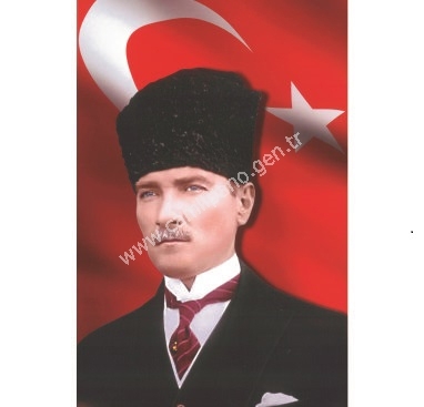 Büyük Boy Atatürk Posteri Çeşitleri 6x9 metre