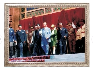 Varakl Atatrk Portresi 50x70 cm Fiyatlar